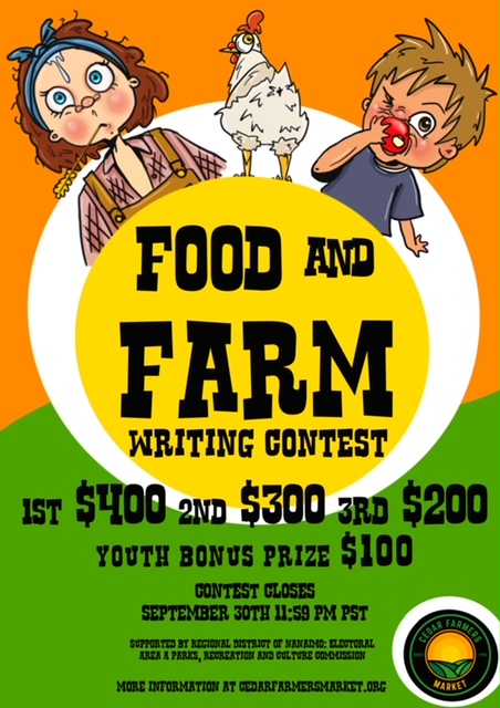 writing contest food afarm art